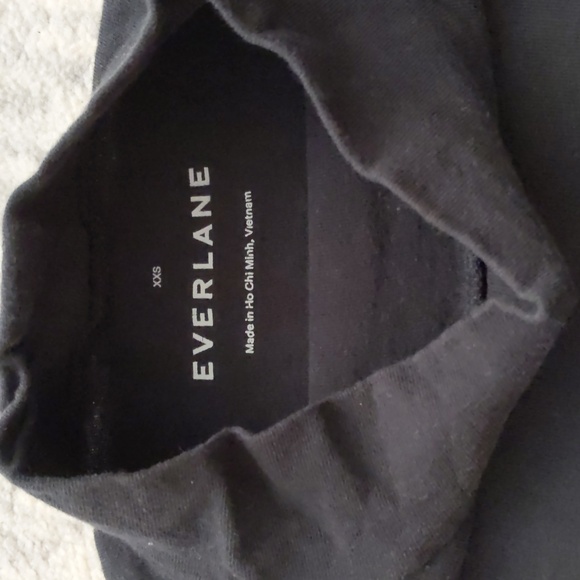 Everlane Black Long sleeve Shirt XXS - Picture 3 of 5
